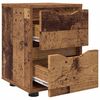 vidaXL Nachttisch Altholz 30,5 x 30 x 43 cm Holzwerkstoff