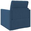 vidaXL Schlafsofa 60cm Blau Stoff