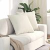 vidaXL Sofakissen 2 St&uuml;ck Creme 80 x 80 cm Cordstoff
