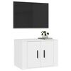 vidaXL TV-Wandschrank Wei&szlig; 57x34,5x40 cm