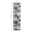vidaXL Teppichl&auml;ufer BCF Grau 80x300 cm