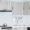 vidaXL K&uuml;chen-H&auml;ngeschrank Lucca Grau Sonoma Holzwerkstoff