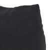 vidaXL R&uuml;ckenkissen Schwarz 60 x 20 x 50 cm Cordstoff