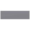 vidaXL Schweberegale 4 Stk. Grau 80x23,5x3,8 cm MDF