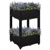 vidaXL Hochbeet 40x40x71 cm Polypropylen