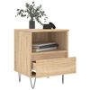vidaXL Nachttisch Sonoma-Eiche 40x35x50 cm Holzwerkstoff