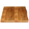 vidaXL Tischplatte mit Baumkante 100x60x3,8 cm Massivholz Mango