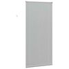 vidaXL Fensterjalousie mit Vorh&auml;ngen Silber Aluminium