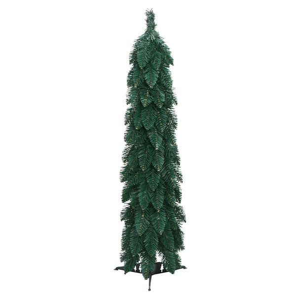 vidaXL K&uuml;nstlicher Weihnachtsbaum mit Beleuchtung 45 LEDs 90 cm