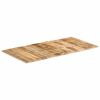 vidaXL Tischplatte Massivholz Mango 15-16 mm 120x60 cm