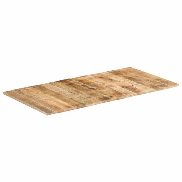 vidaXL Tischplatte Massivholz Mango 15-16 mm 120x60 cm