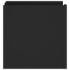 vidaXL Nachttisch Schwarz 45x50x50 cm Holzwerkstoff