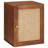 vidaXL Badezimmerschrank Braun 38 x 33,5 x 48 cm Holzwerkstoff
