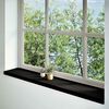 vidaXL Fensterb&auml;nke 2 Stk. Dunkelbraun 140x25x2 cm Massivholz Eiche