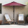 vidaXL Garten-Sonnenschirm Bordeauxrot 294 x 150 x 224 cm
