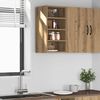 vidaXL H&auml;ngeschrank Riga Artisan-Eiche 30x29,5x60 cm Holzwerkstoff