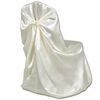 6 x Stuhlhusse f&uuml;r Hochzeit Bankett cremefarben