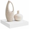 vidaXL Schweberegal Wei&szlig; 23x23,5x3,8 cm MDF