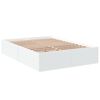 vidaXL Bettgestell Wei&szlig; 120x200 cm Holzwerkstoff