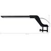 vidaXL LED-Aquariumleuchte mit Klemme 25-45 cm Blau und Wei&szlig;
