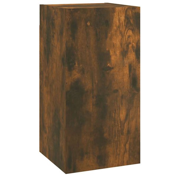 vidaXL TV-Schrank Räuchereiche 30,5x30x60 cm Holzwerkstoff