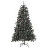 vidaXL K&uuml;nstlicher Weihnachtsbaum mit St&auml;nder Gr&uuml;n 150 cm PVC