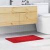 vidaXL Rutschfeste Badmatte Rot 50 x 80 cm PP