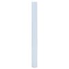 vidaXL Fensterfolien 3 Stk. Statisch Matt Wei&szlig; PVC
