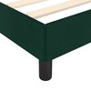 vidaXL Bettgestell ohne Matratze Dunkelgr&uuml;n 120x200 cm Samt