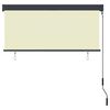 vidaXL Au&szlig;enrollo 140x250 cm Creme