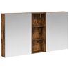 vidaXL Badezimmerschrank-Set 3 stk. 130 x 14,5 x 70 cm Holzwerkstoff