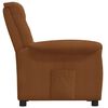 vidaXL Relaxsessel Braun Mikrofasergewebe