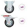 vidaXL 8 Stk. Rollen 75 mm