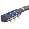 vidaXL 12-tlg. Western Gitarren-Set mit Equalizer und 6 Saiten Blau