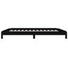 vidaXL Stapelbett Schwarz 75x190 cm Massivholz Kiefer