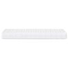 vidaXL Tagesbett mit Matratze Hellgrau 90x190 cm Stoff