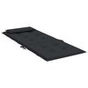 vidaXL Hochlehner-Auflagen 2 Stk. Schwarz Oxford-Gewebe