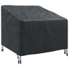 vidaXL Abdeckung f&uuml;r Gartenstuhl 90 x 90 x 50 / 75 cm 600D Oxford Stoff