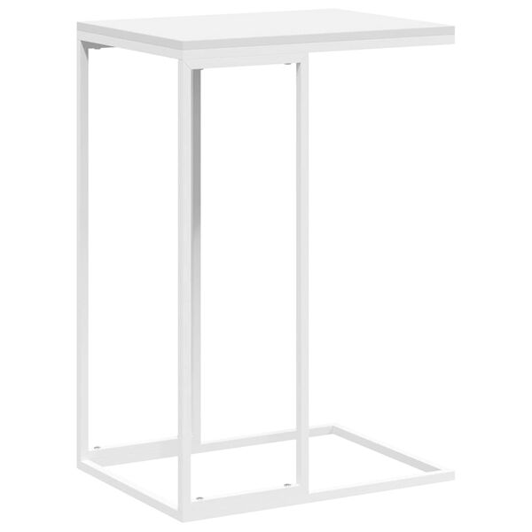 vidaXL Beistelltisch Wei&szlig; 40x30x59 cm Holzwerkstoff