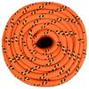 vidaXL Bootsseil Orange 16 mm 25 m Polypropylen