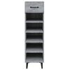 vidaXL Schuhschrank Grau Sonoma 30x35x105 cm Holzwerkstoff