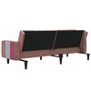 vidaXL Schlafsofa 2-Sitzer Stoff