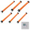 vidaXL 6 Stk. Rohrmotoren-Set mit Steuerung