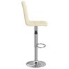 vidaXL Barhocker Creme Stoff