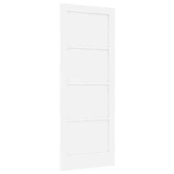 vidaXL Interior T&uuml;r ORKDAL Wei&szlig; 78 x 202 cm Sperrholz