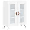 vidaXL Highboard Wei&szlig; 69,5x34x180 cm Holzwerkstoff