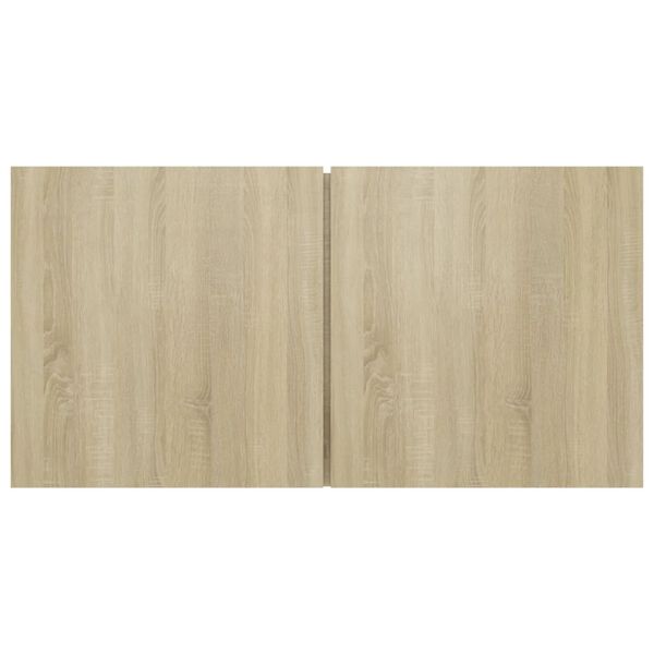 vidaXL TV-H&auml;ngeschrank Sonoma-Eiche 60x30x30 cm