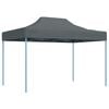 vidaXL Party-Zelt 280 x 410 x 315 cm Anthrazit Oxford-Stoff
