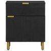 vidaXL Nachttisch Schwarz 50x33x60 cm Holzwerkstoff