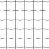vidaXL Zaun mit Pfosten Grau 0,6 x 50 m Stahl und PVC